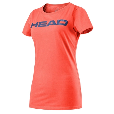 T-Shirt de Tennis HEAD Transition Women Lucy T-Shirt Coral Navy