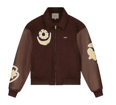 Jacket Arte Antwerp Men Varsity Black/Brown