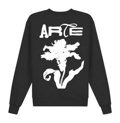 Crewneck Arte Antwerp Men Flower Black