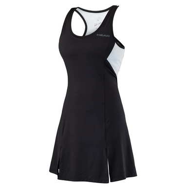 Tennisjurk HEAD Club Dress Girls Black