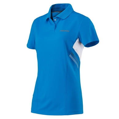Poloshirt Polo HEAD Club Technical Polo Shirt Blau Damen