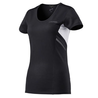 T-shirt de Tennis HEAD Club Technical Shirt Women Black