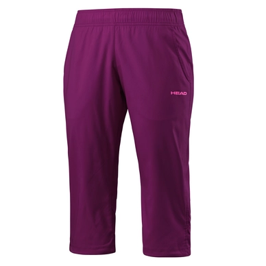 Pantalon de Survêtement HEAD Club Capri Women Purple