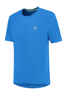 Tennis Shirt Dunlop Men Ap Club Crew Tee Royal Blue