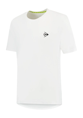 Tennis Shirt Dunlop Men Ap Club Crew Tee White