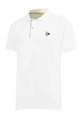 Polo Shirt Dunlop Men Ap Club White