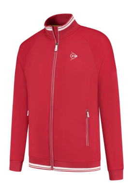 Tennis Hoodie Dunlop Men Ap Club Knitted Jacket Jester Red