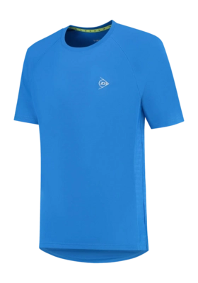 Tennis Shirt Dunlop Boys Ap Club Crew Tee Royal Blue