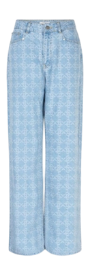 Jeans Dante6 Nuit Wideleg Monogram Damen Skywash Blue