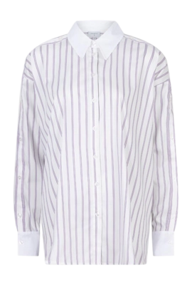 Bluse Dante6 Dandy Pinstripe Damen Arctic Lilac