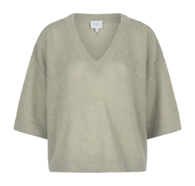 Sweater Dante6 Talya V-Neck Damen Sunlit Grass