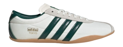 adidas Women Tokyo Off White / Collegiate Green / Gold Metallic