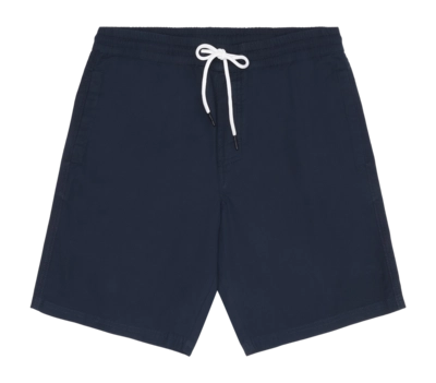 Shorts KnowledgeCotton Apparel Men Boardwalk Slub Total Eclipse