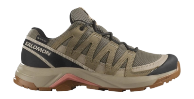 Wanderschuhe Salomon X-Adventure Recon GTX Damen Falcon Desert Tan
