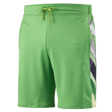 Tennisbroek HEAD Vision Striped Bermuda Men Lime Green