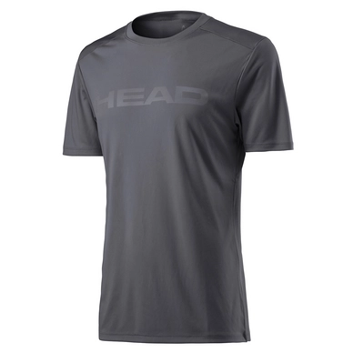 T-Shirt de Tennis HEAD Vision Corpo Shirt Boys Anthracite