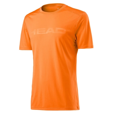 T-Shirt de Tennis HEAD Vision Corpo Shirt Boys Orange