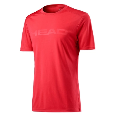 T-Shirt de Tennis HEAD Vision Corpo Shirt Boys Red