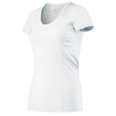 T-Shirt de Tennis HEAD Vision Corpo Shirt Girls White