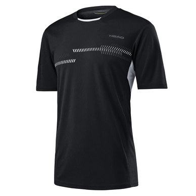 T-Shirt de Tennis HEAD Club Technical Shirt Boys Black