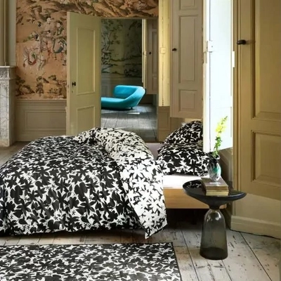 Bettwäsche Essenza Imara Anthrazit Baumwollpercale