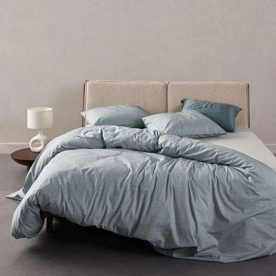 Bettwäsche Essenza Jule Denim Bio-Baumwolle