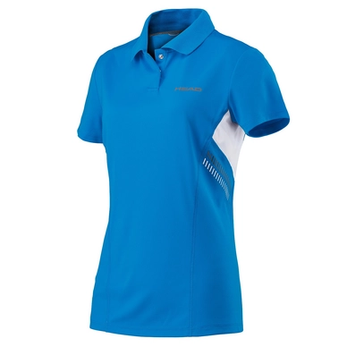 Polo HEAD Club Technical Polo Shirt Girls Blue