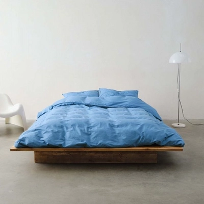 Bettwäsche Marc O'Polo Senja Space Blue Bio-Baumwolle Renforce