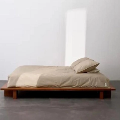 Bettwäsche Marc O'Polo Tove Dark Sand Bio-Baumwolle Perkal