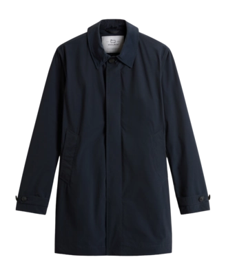 Mantel Woolrich City Herren Melton Blue