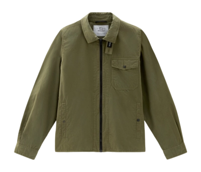 Hemd Woolrich Gabardine Herren Lake Olive 25