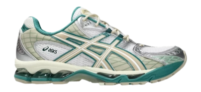 ASICS Unisex GEL-NIMBUS 10.1 White/Rainy Lake