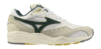Mizuno Unisex Contender Snow White/Bistro Green/Summer Sand
