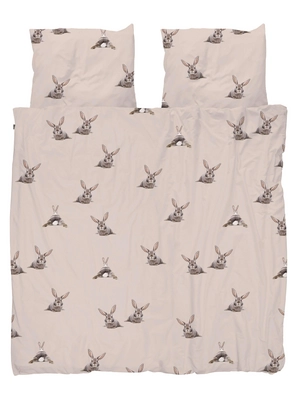 Bettwäsche SNURK Bunny Beige Bio-Baumwolle