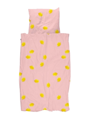 Bettwäsche SNURK Lemon Rosa Bio-Baumwolle