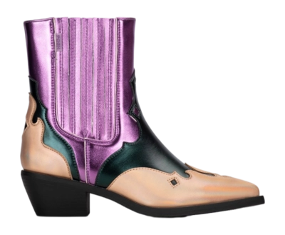 Enkellaars POSH by Poelman Women Roxi Pink With Combination