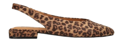 Slipper POSH by Poelman Damen Anna Brown With Animalprint