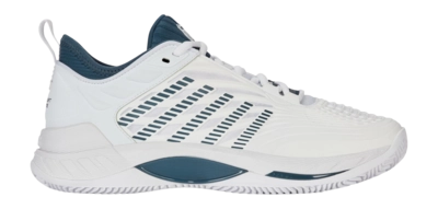 Chaussures de Tennis K-Swiss Homme Hypercourt Supreme 2 Clay Blanc Stargazer