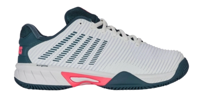 Tennisschuhe K-Swiss Hypercourt Express 2 Clay Kinder White / Stargazer / Neon Blaze