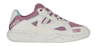 Padelschoen K-Swiss Women Tura Team Padel Snow White Lilas Pastel Turquoise