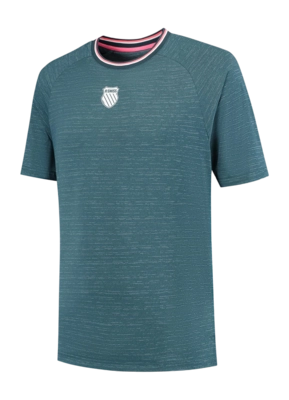 Tennisshirt K-Swiss Hypercourt Tee Melange 3 Herren Stargazer