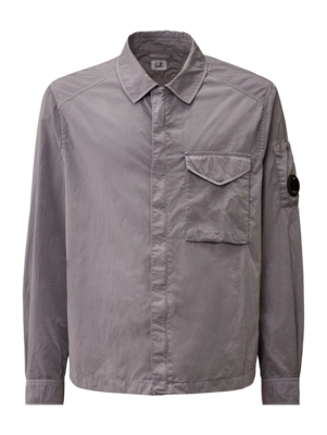 Chemise CP Company Men Chrome R Full Zip Lavender Violet