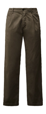 Broek CP Company Men Stretch Sateen Regular Smoked Pearl
