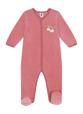 Babypyjama Petit Bateau Dors Bien Rosewood