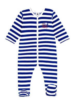 Babypyjama Petit Bateau Dors Bien Y Calvin/Marshmallow