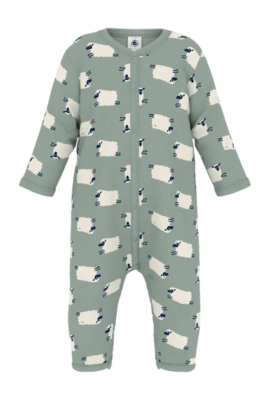 Babypyjama Petit Bateau Dors Bien Sans Pieds Paul/Multico