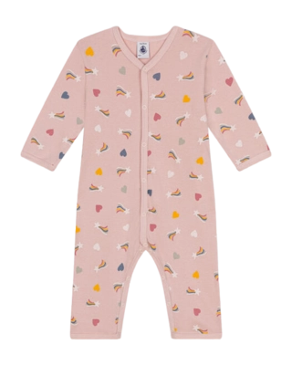Babypyjama Petit Bateau Dors Bien Sans Pieds Saline/Multico