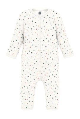 Babypyjama Petit Bateau Dors Bien Sans Pieds Marshmallow/Multico