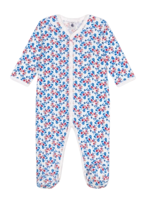 Pyjamas pour Bébé Petit Bateau Sleepsuit Y Marshmallow/Multico