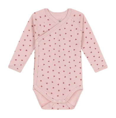 Rompertje Petit Bateau Comp Body Nais Ml Saline/Rosewood